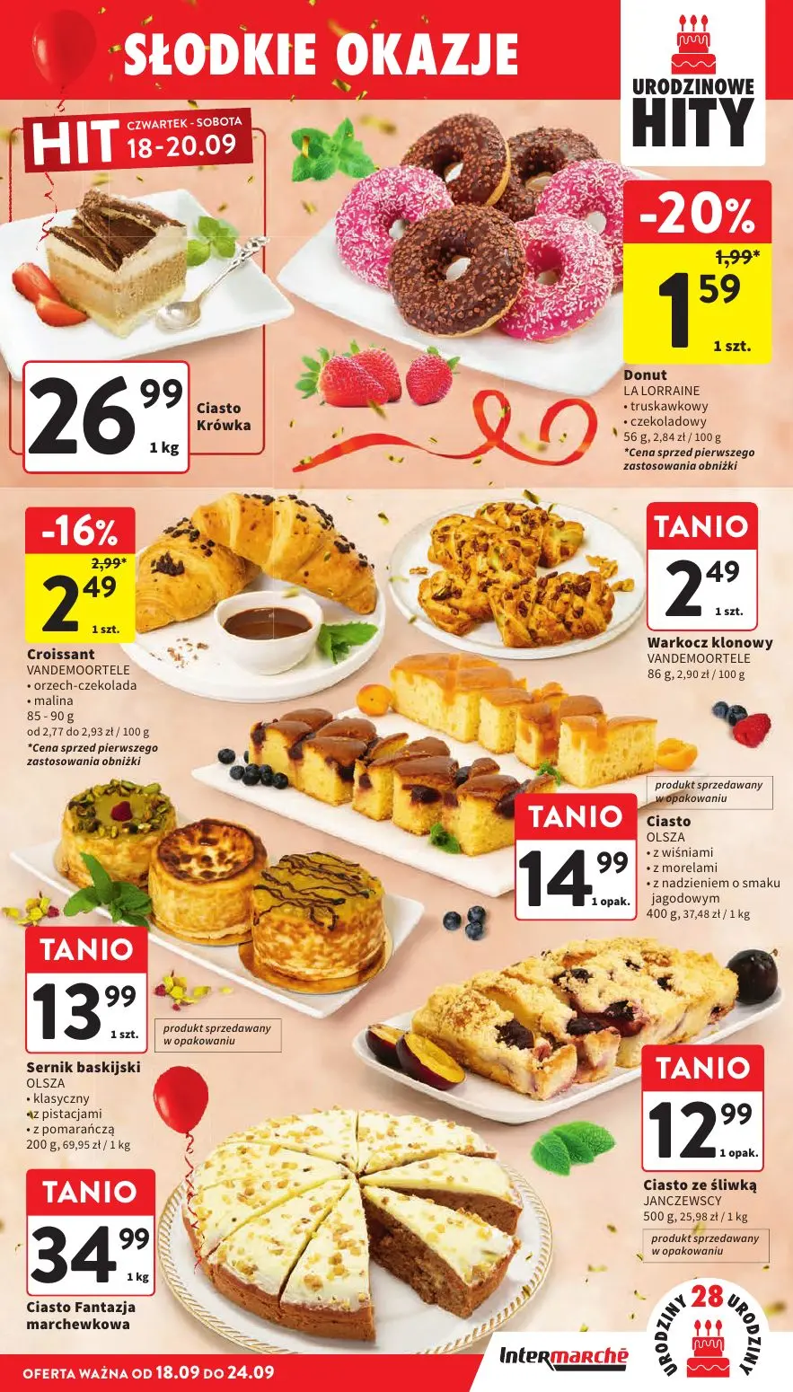gazetka promocyjna Intermarche MEGA okazje na 28 urodziny! - Strona 31