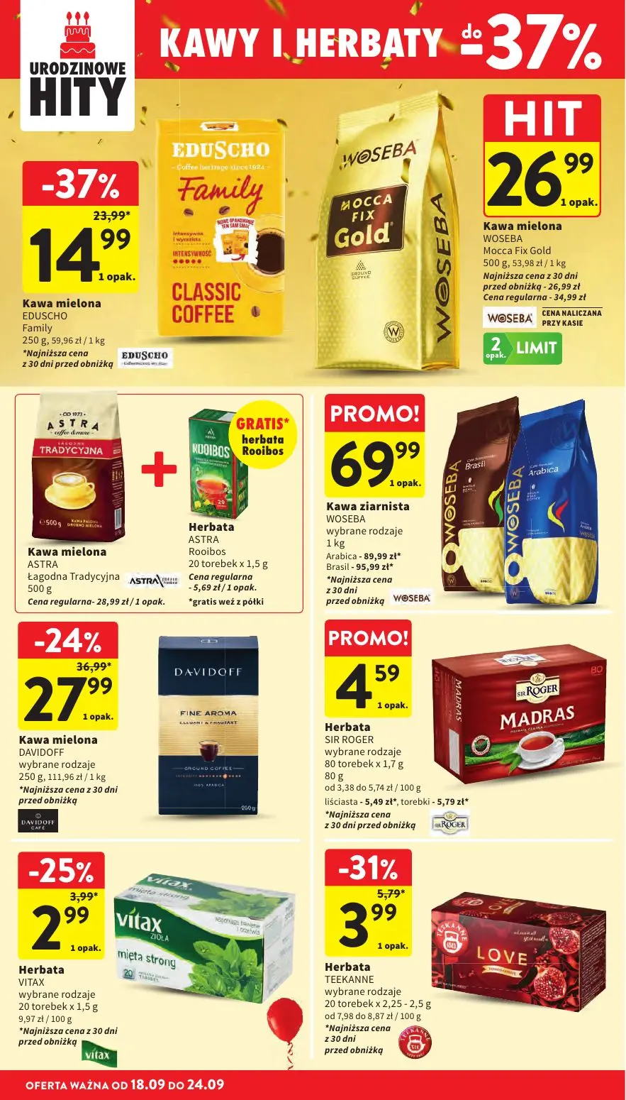 gazetka promocyjna Intermarche MEGA okazje na 28 urodziny! - Strona 32
