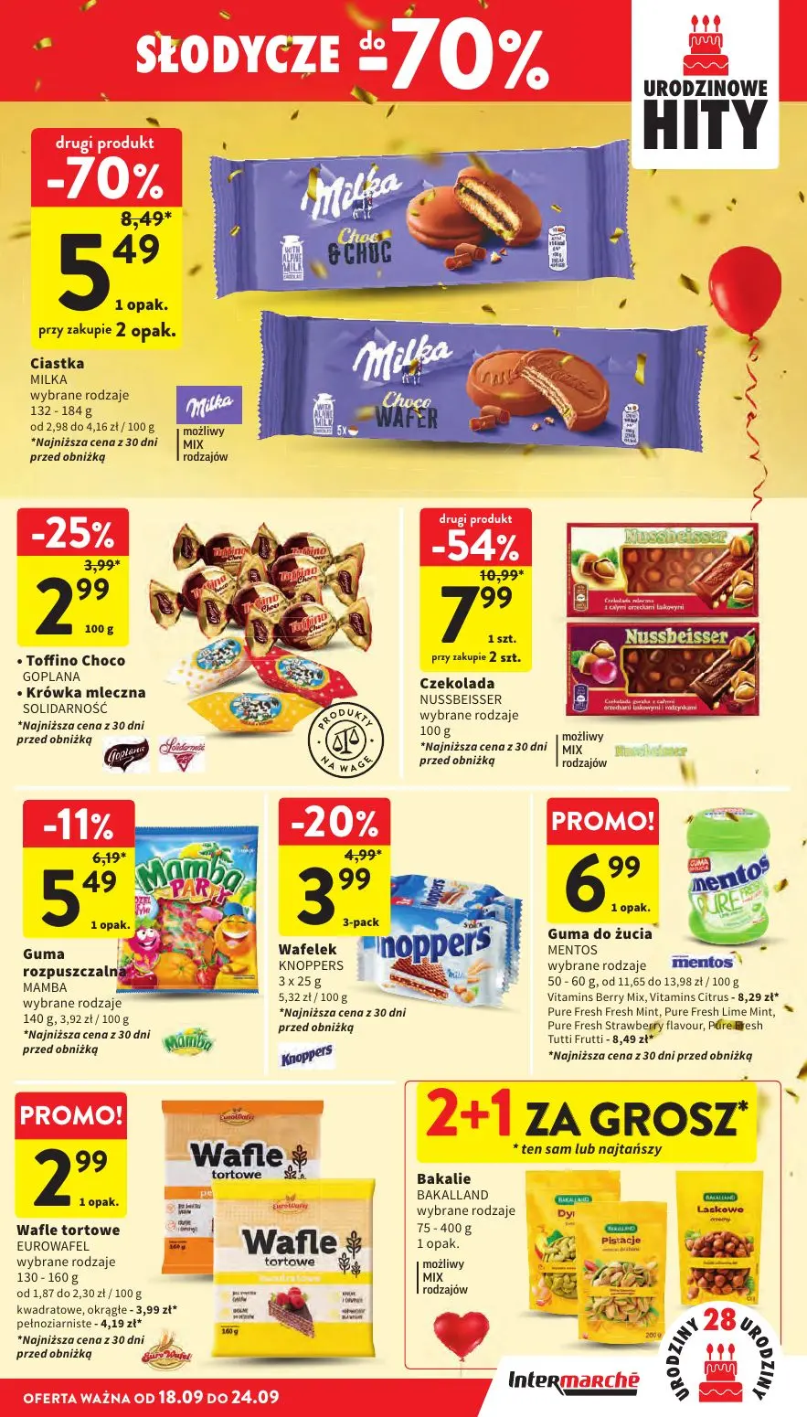 gazetka promocyjna Intermarche MEGA okazje na 28 urodziny! - Strona 33