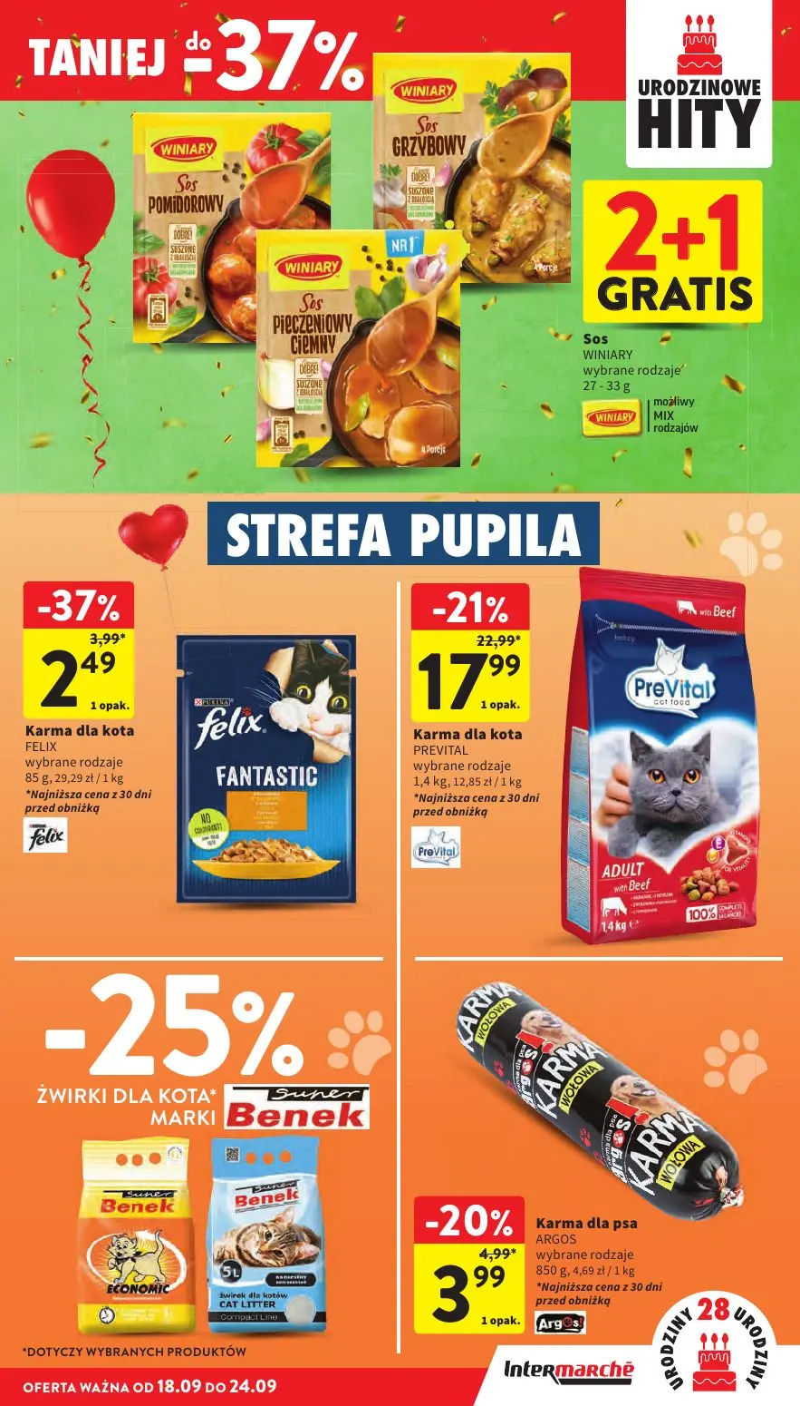 gazetka promocyjna Intermarche MEGA okazje na 28 urodziny! - Strona 37