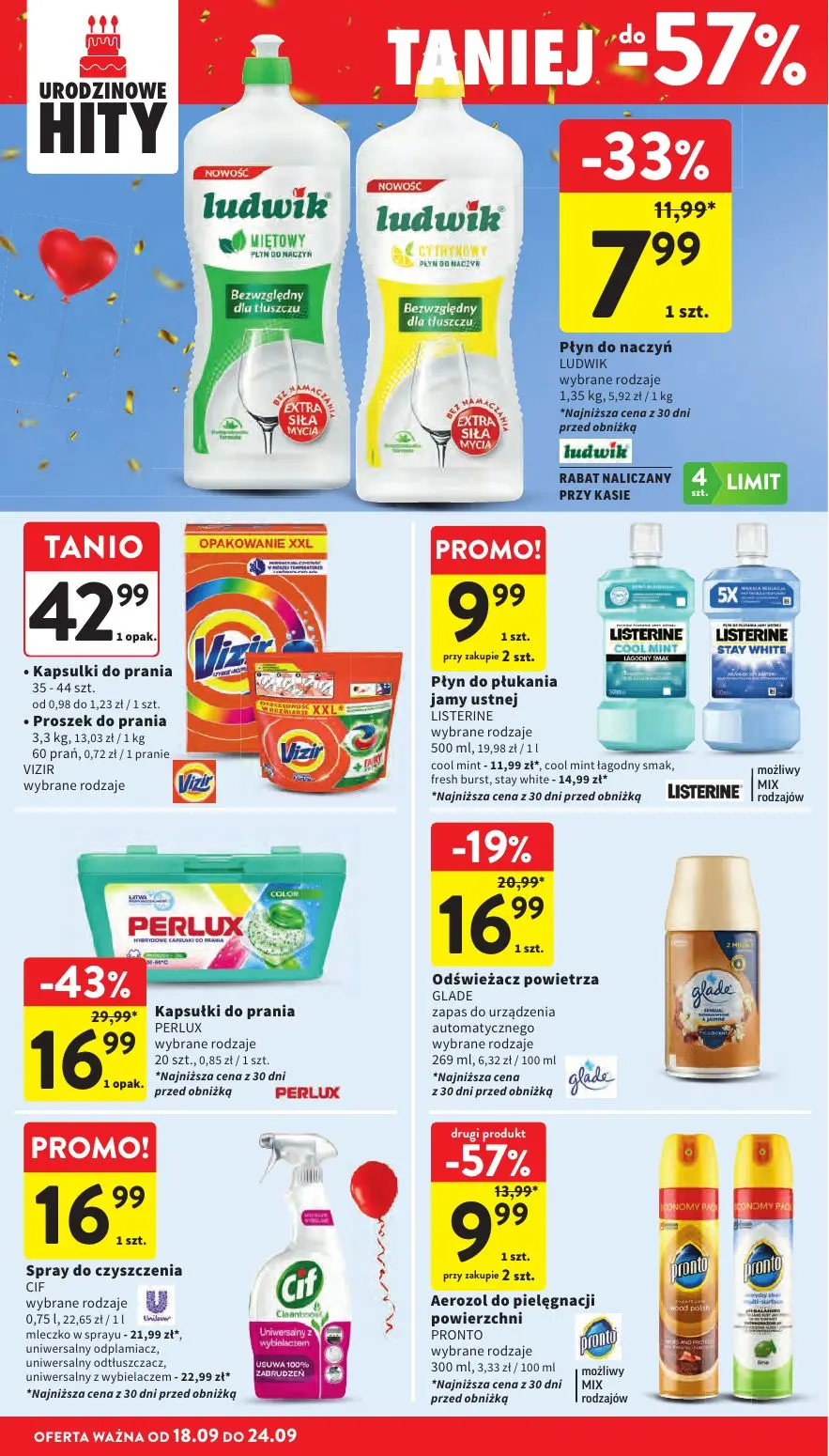 gazetka promocyjna Intermarche MEGA okazje na 28 urodziny! - Strona 42