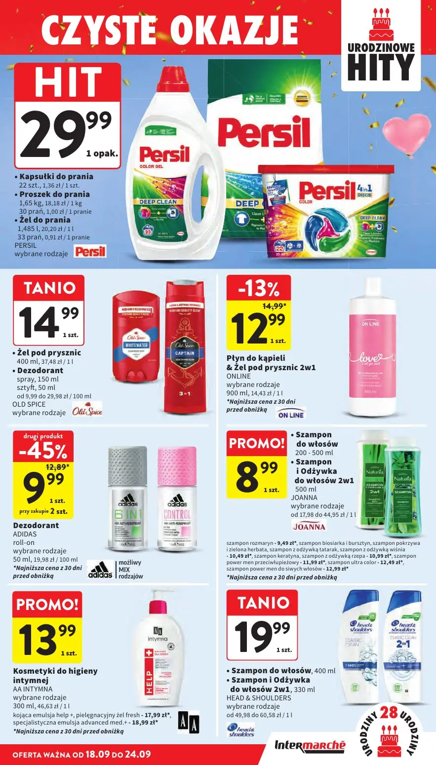 gazetka promocyjna Intermarche MEGA okazje na 28 urodziny! - Strona 43