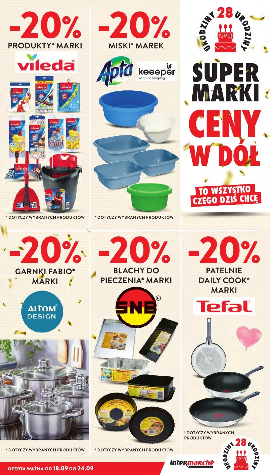 gazetka promocyjna Intermarche MEGA okazje na 28 urodziny! - Strona 45