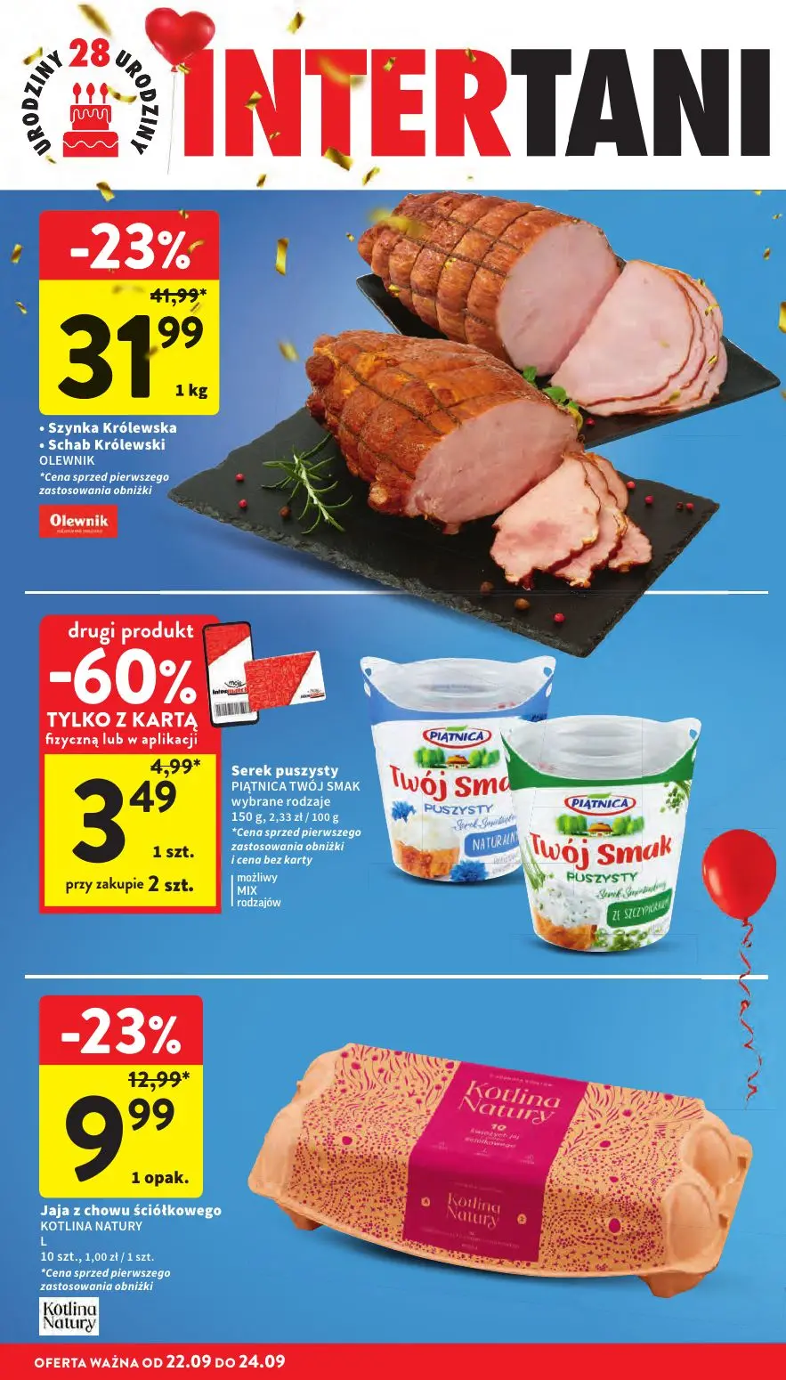 gazetka promocyjna Intermarche MEGA okazje na 28 urodziny! - Strona 46
