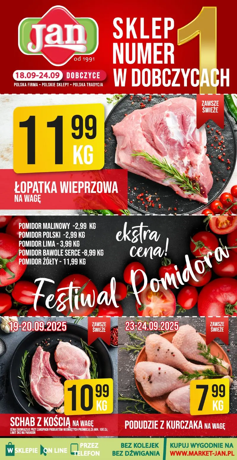 gazetka promocyjna Jan Dobczyce - Strona 1