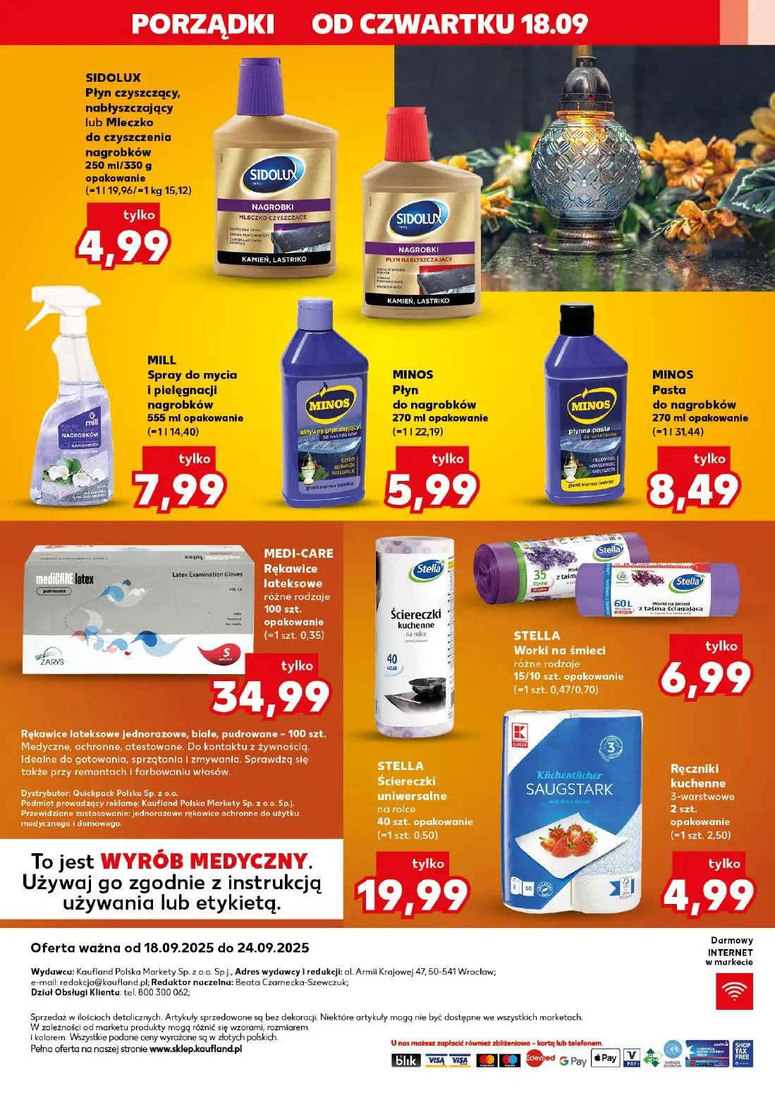 gazetka promocyjna Kaufland Pamiętaj, dbaj! - Strona 20
