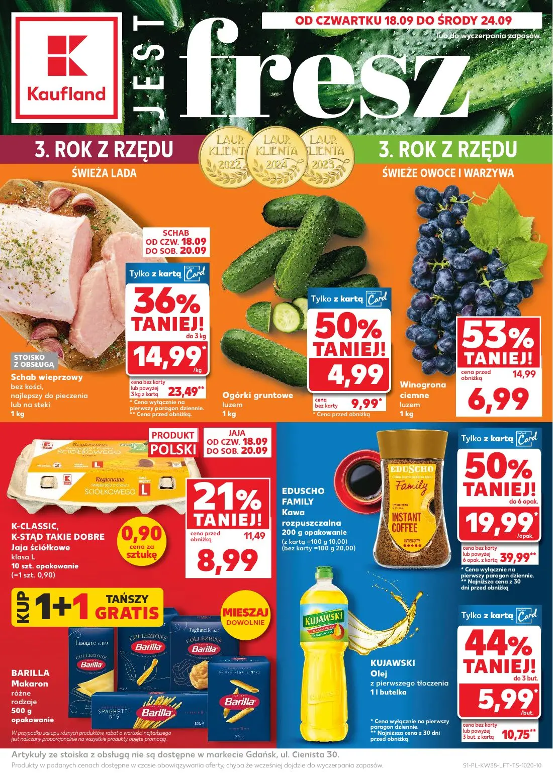 gazetka promocyjna Kaufland Jest fresz - Strona 1