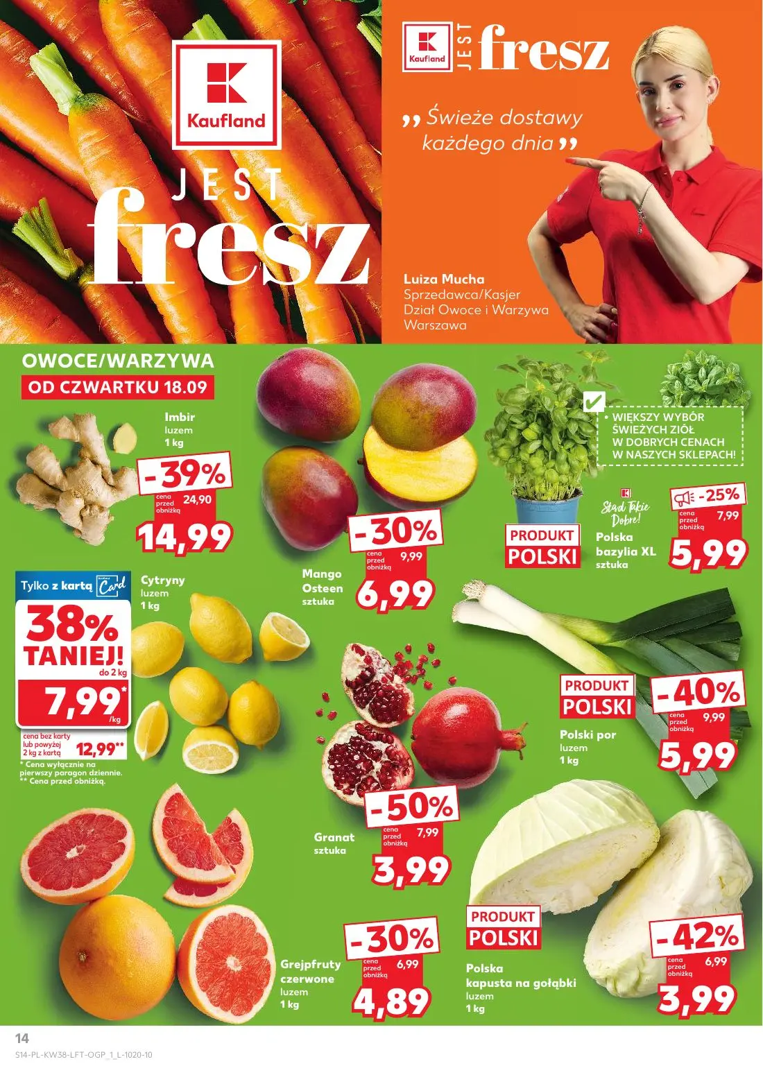 gazetka promocyjna Kaufland Jest fresz - Strona 14