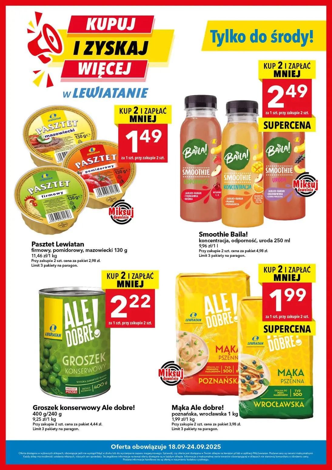 gazetka promocyjna LEWIATAN Kupuj i zyskaj więcej - Strona 1