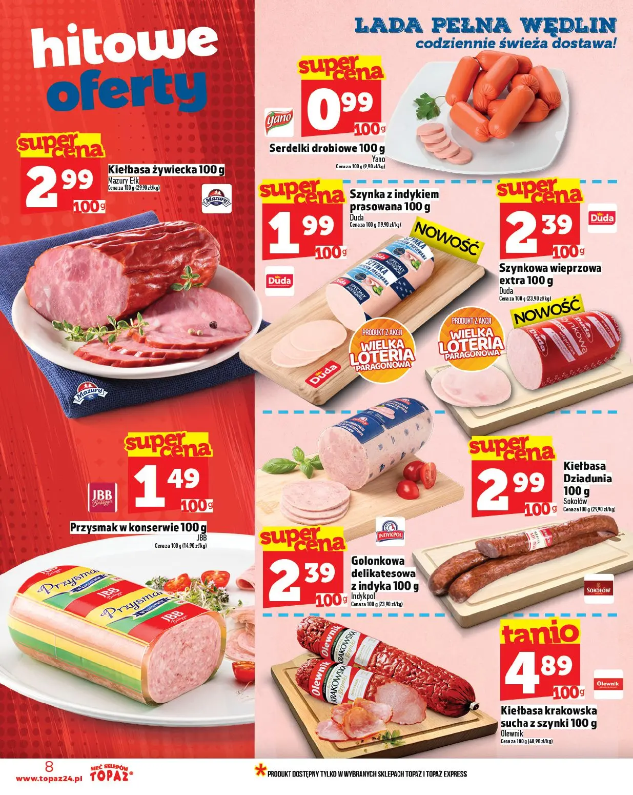 gazetka promocyjna Topaz Ogólna - Strona 8