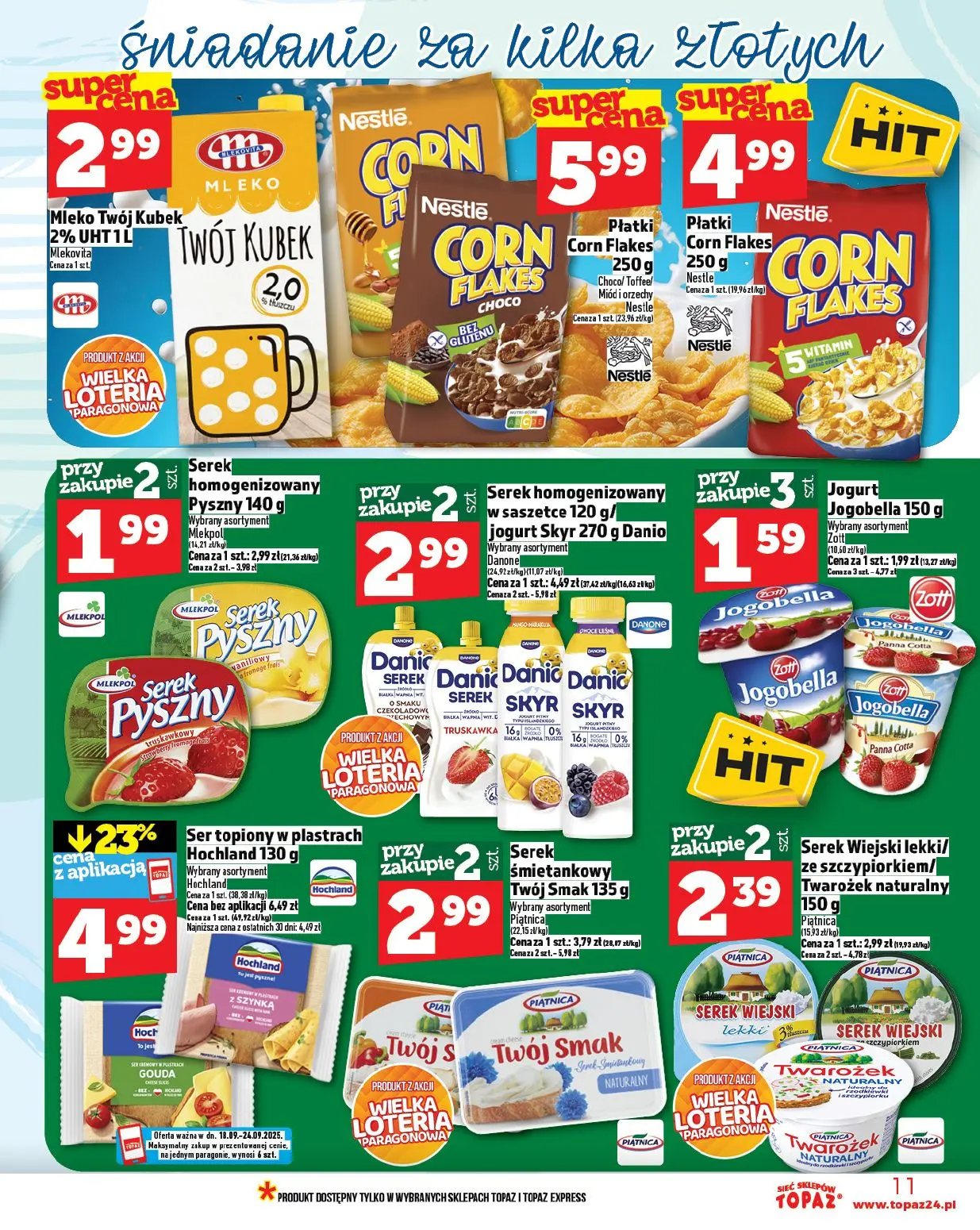 gazetka promocyjna Topaz Ogólna - Strona 11