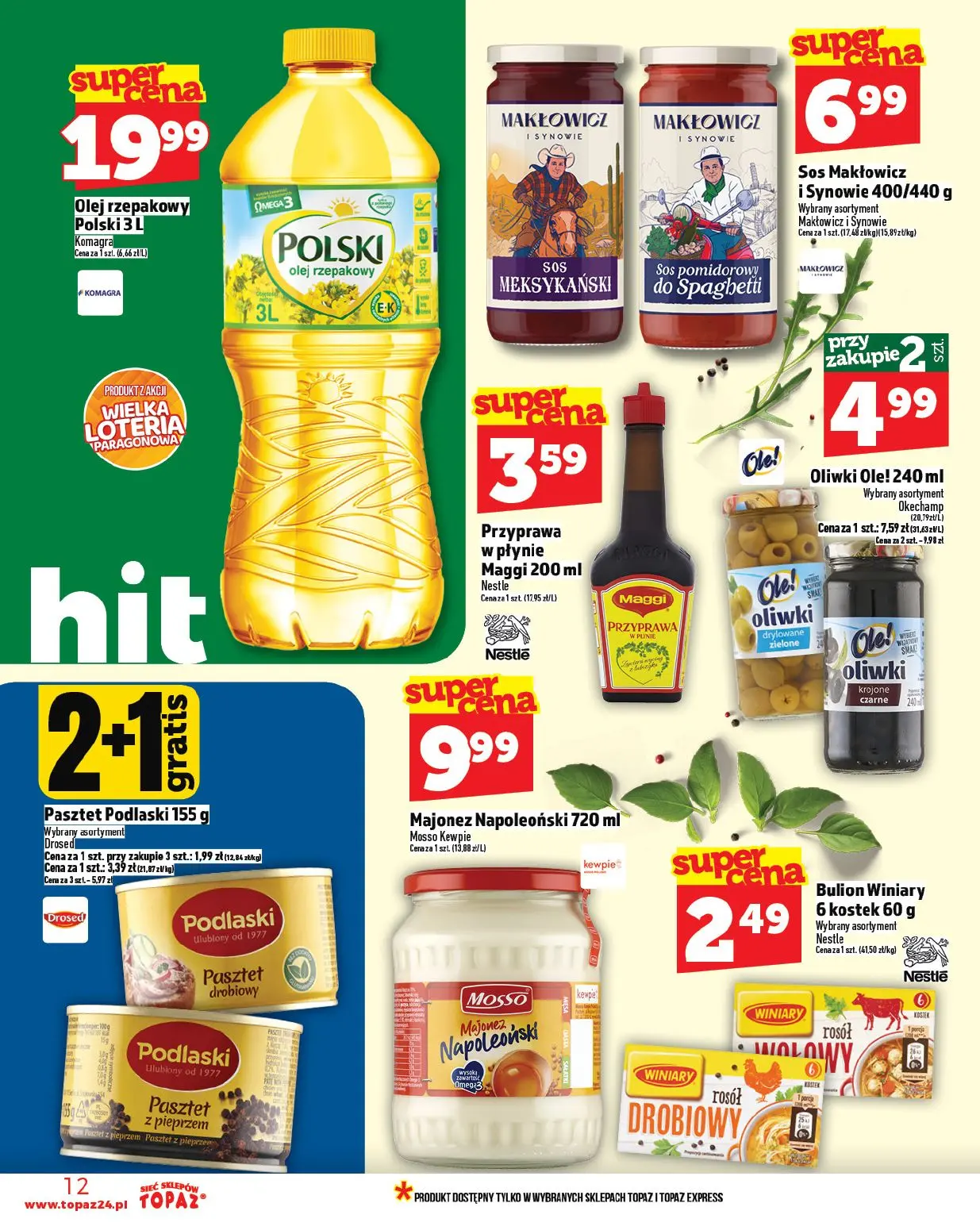 gazetka promocyjna Topaz Ogólna - Strona 12