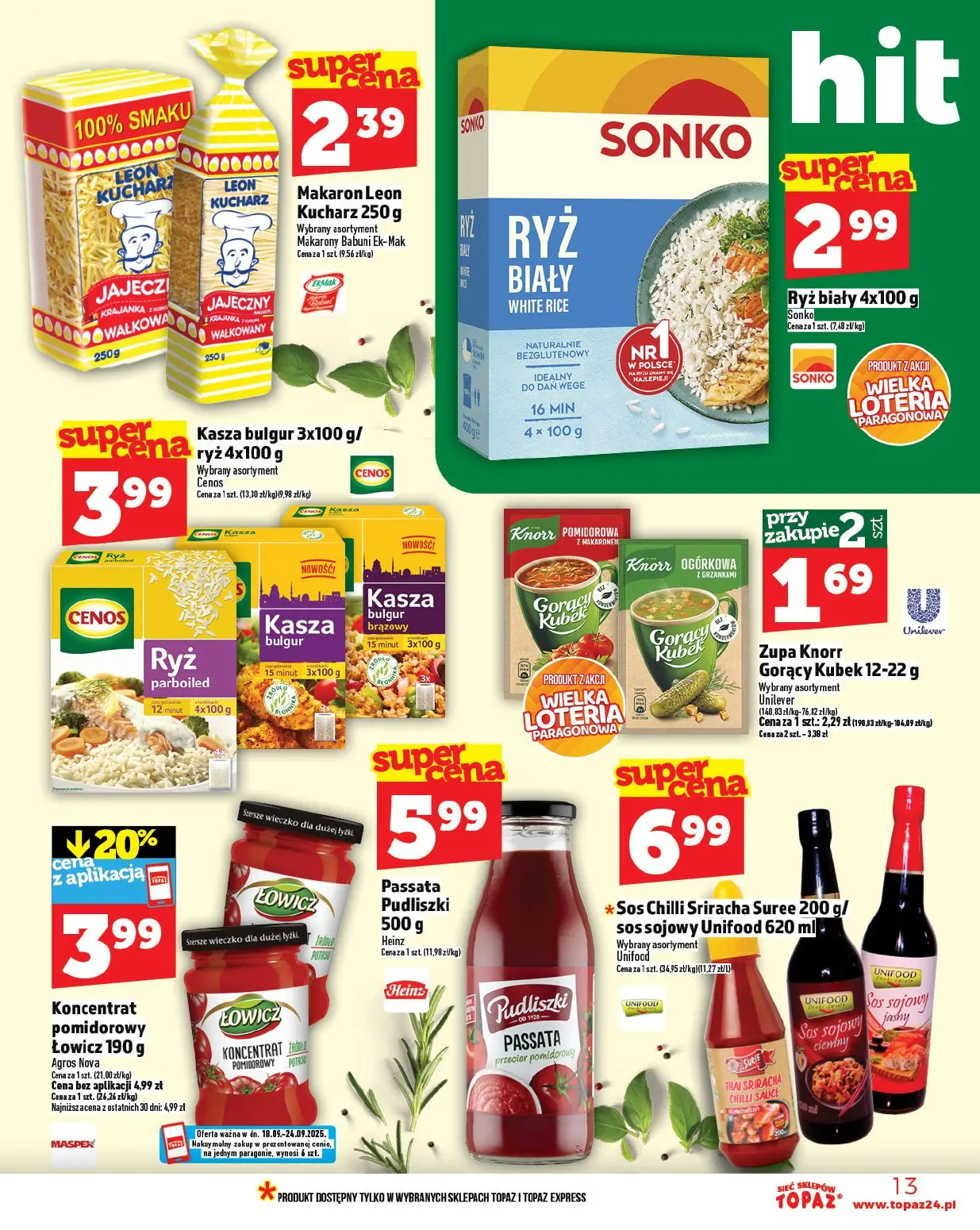 gazetka promocyjna Topaz Ogólna - Strona 13