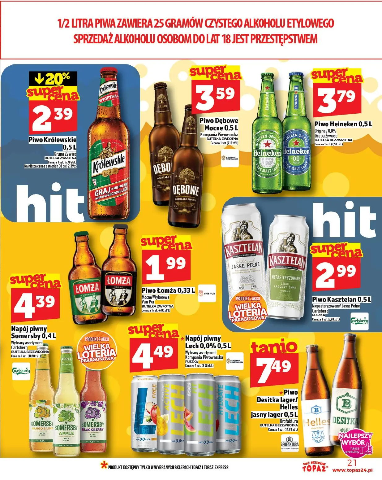 gazetka promocyjna Topaz Ogólna - Strona 21