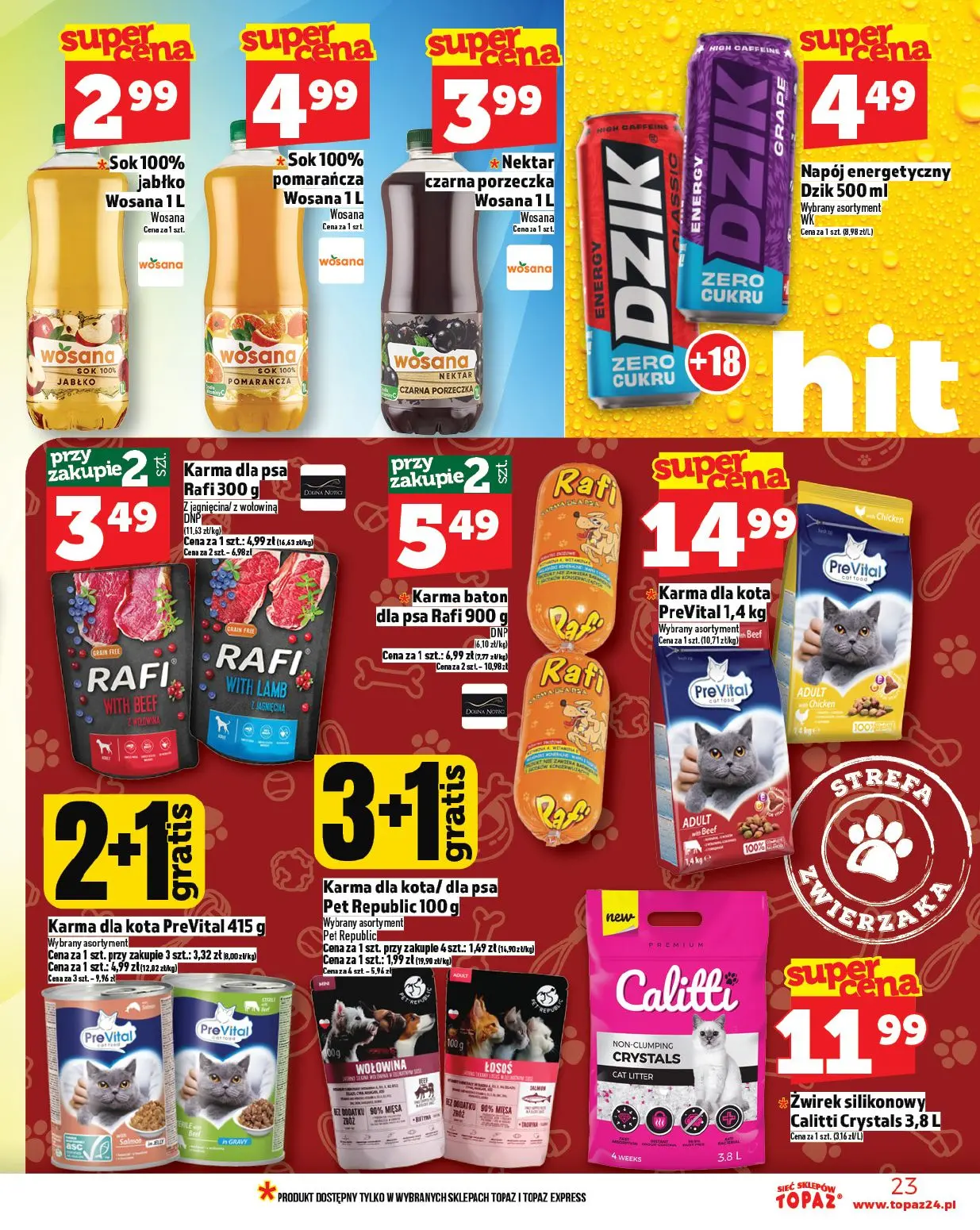gazetka promocyjna Topaz Ogólna - Strona 23