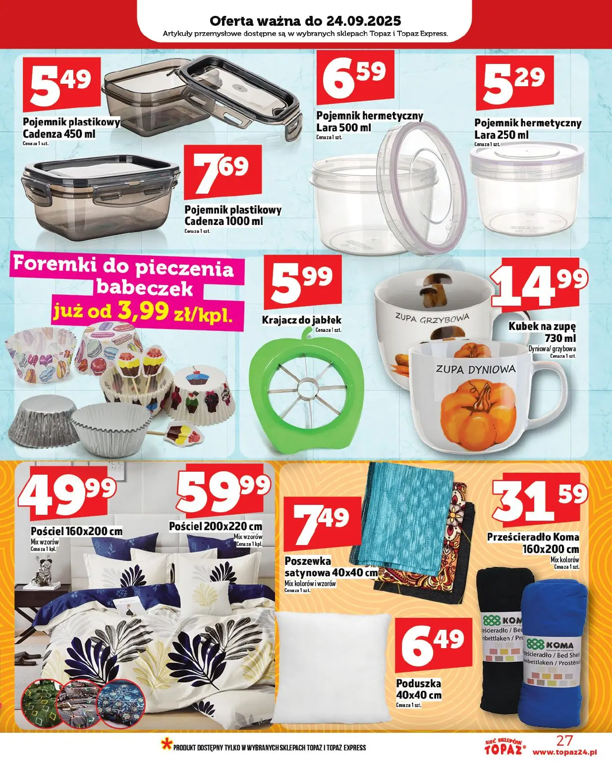 gazetka promocyjna Topaz Ogólna - Strona 27