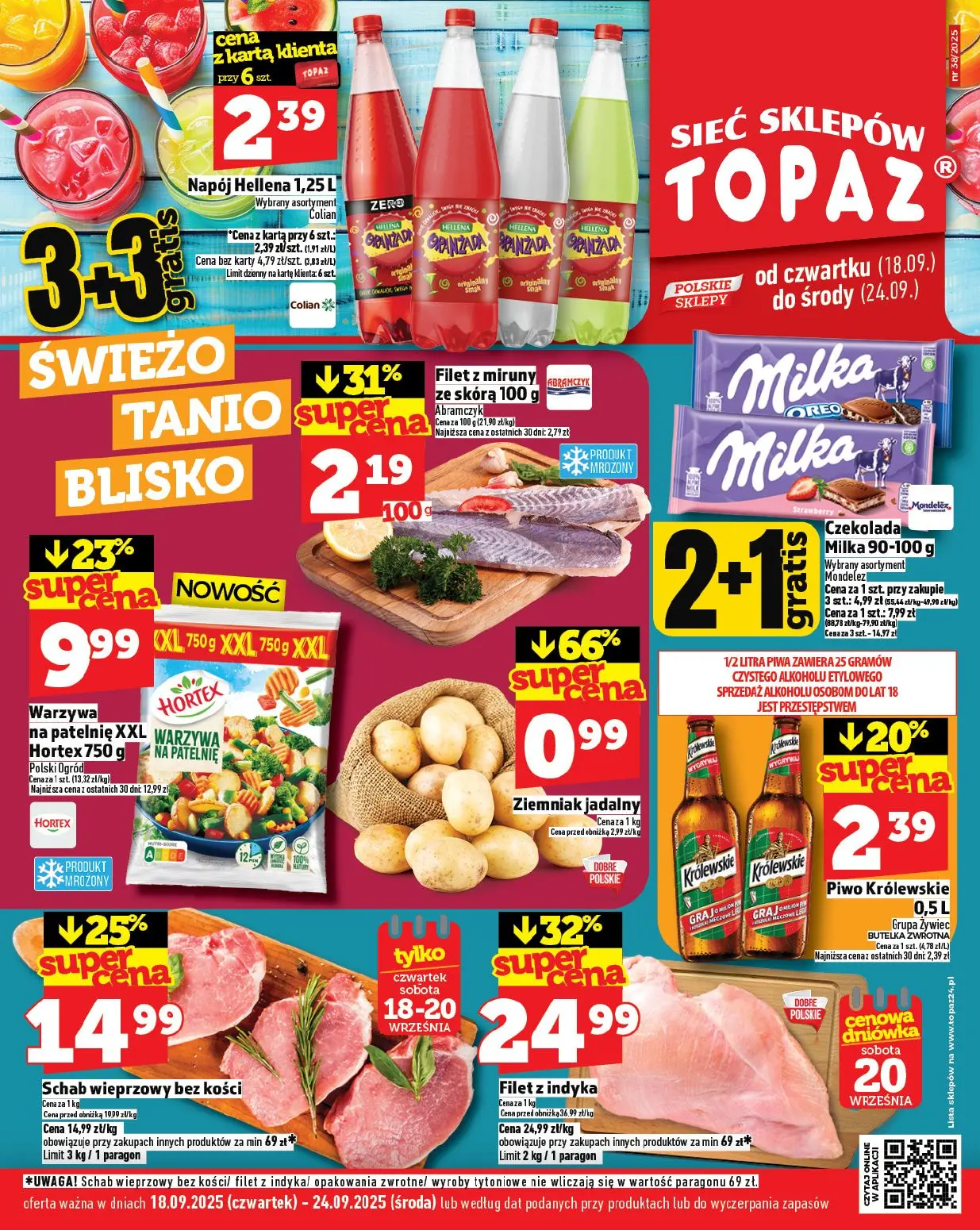gazetka promocyjna Topaz Warszawa - Strona 1