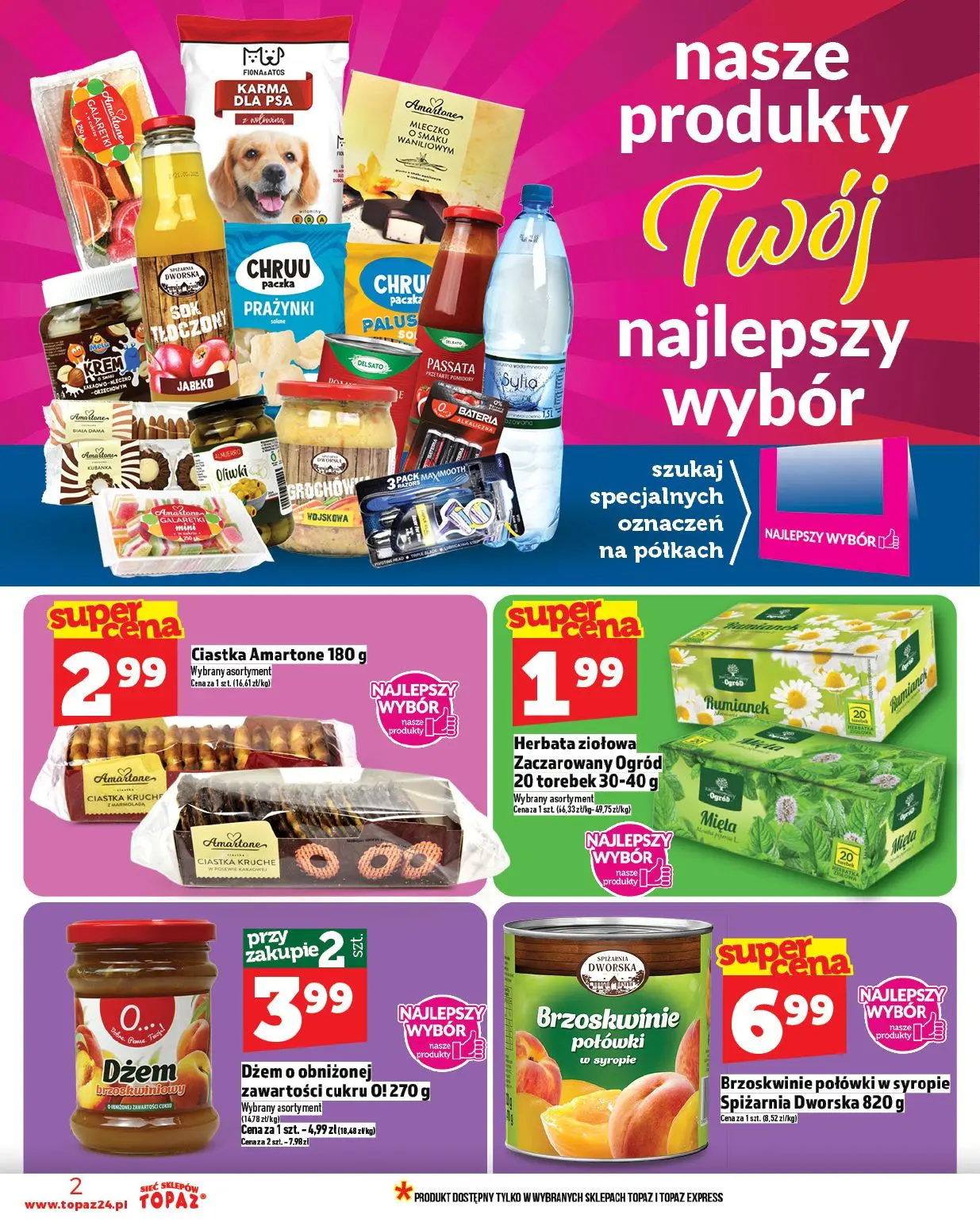 gazetka promocyjna Topaz Warszawa - Strona 2