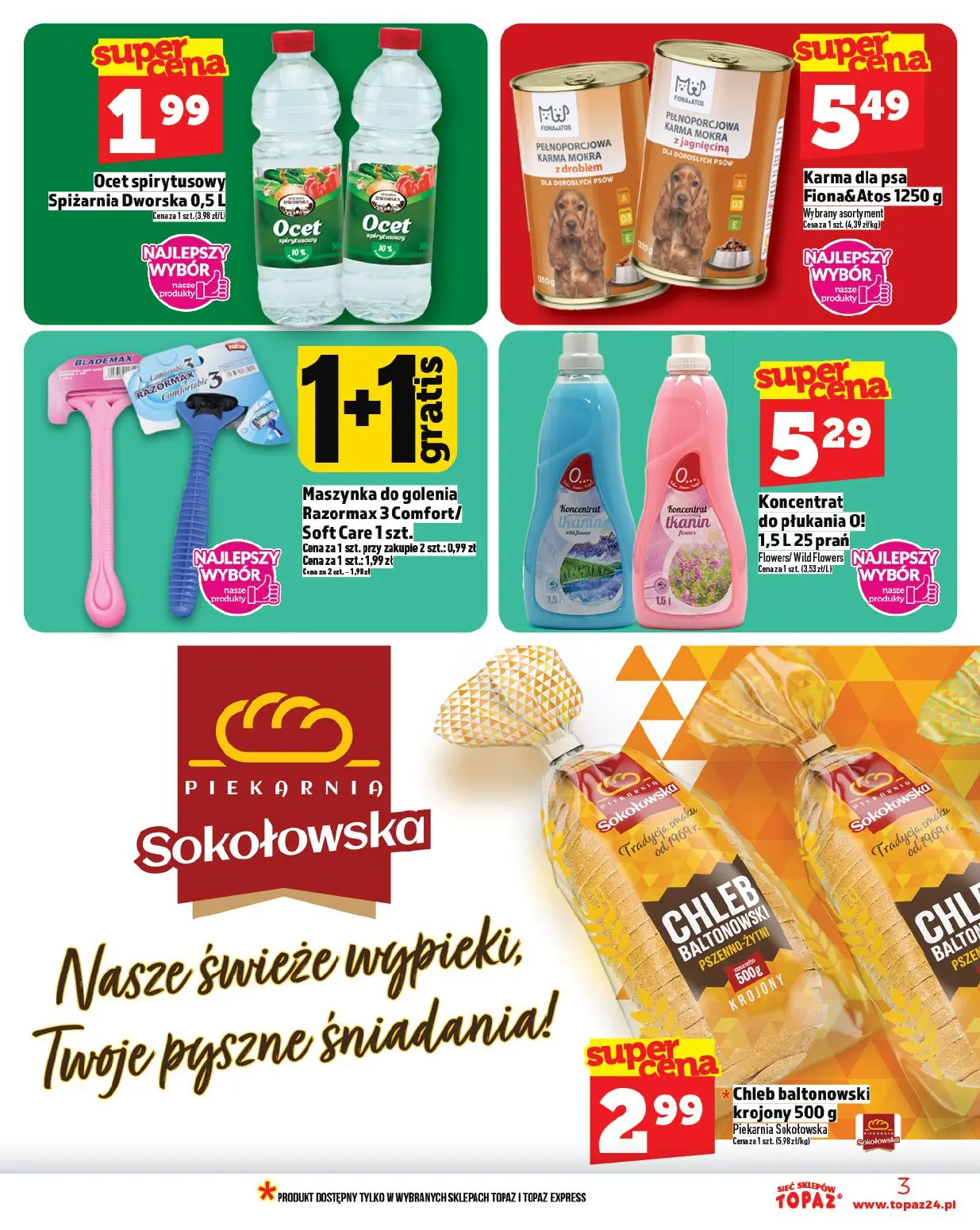 gazetka promocyjna Topaz Warszawa - Strona 3