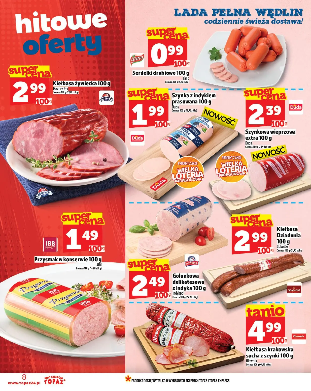 gazetka promocyjna Topaz Warszawa - Strona 8