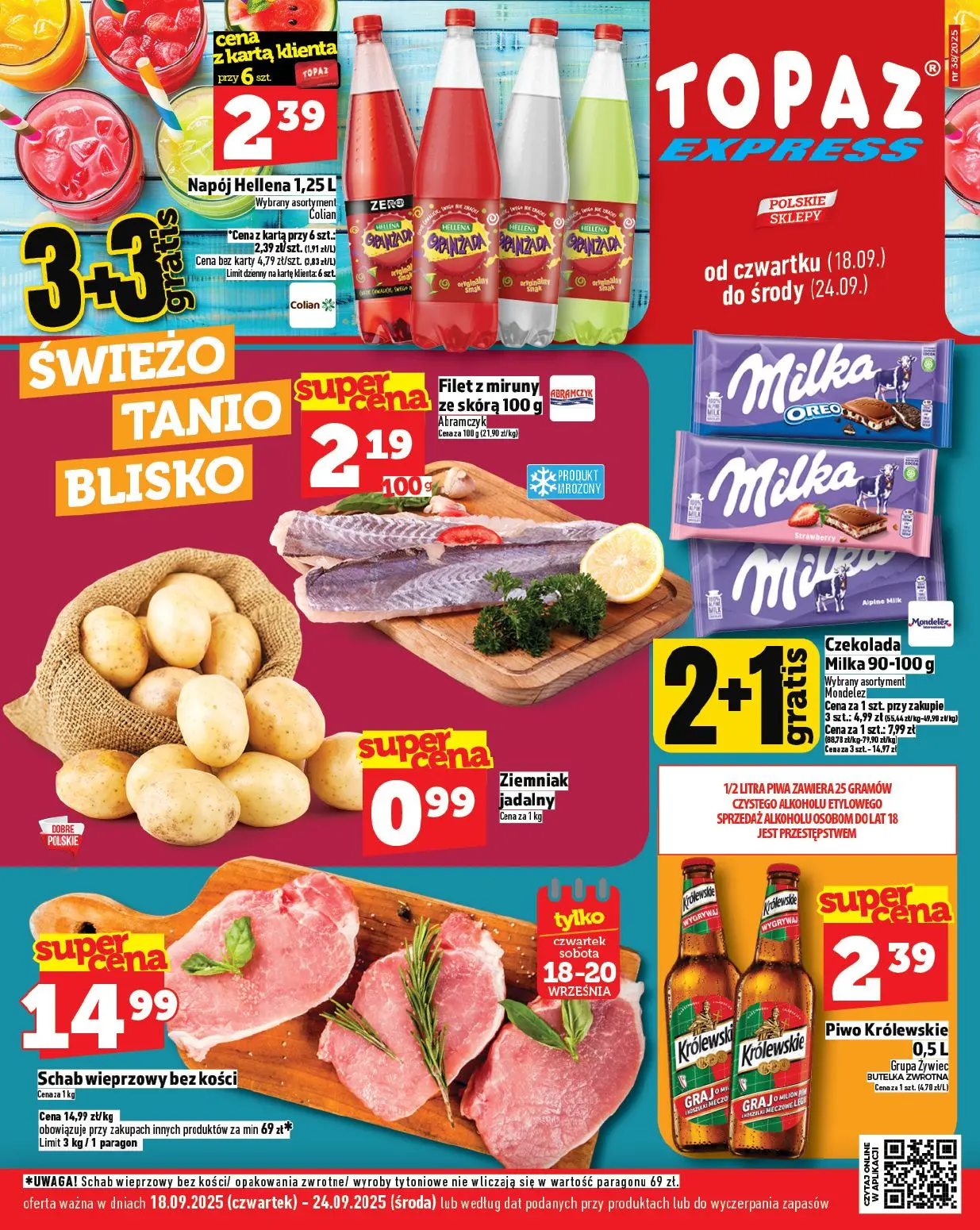 gazetka promocyjna Topaz Express - Strona 1