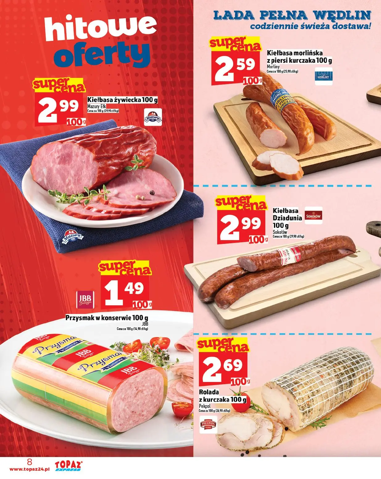 gazetka promocyjna Topaz Express - Strona 8