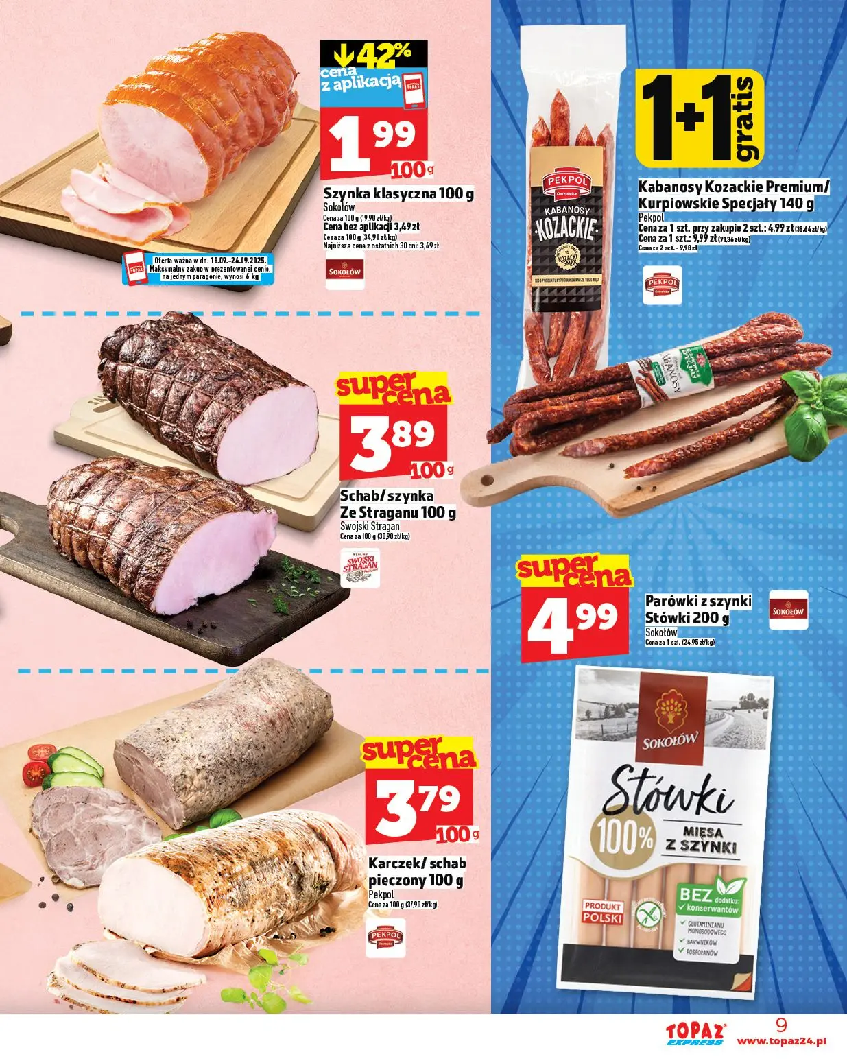gazetka promocyjna Topaz Express - Strona 9