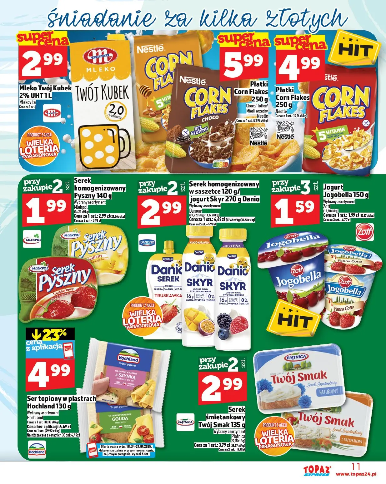 gazetka promocyjna Topaz Express - Strona 11