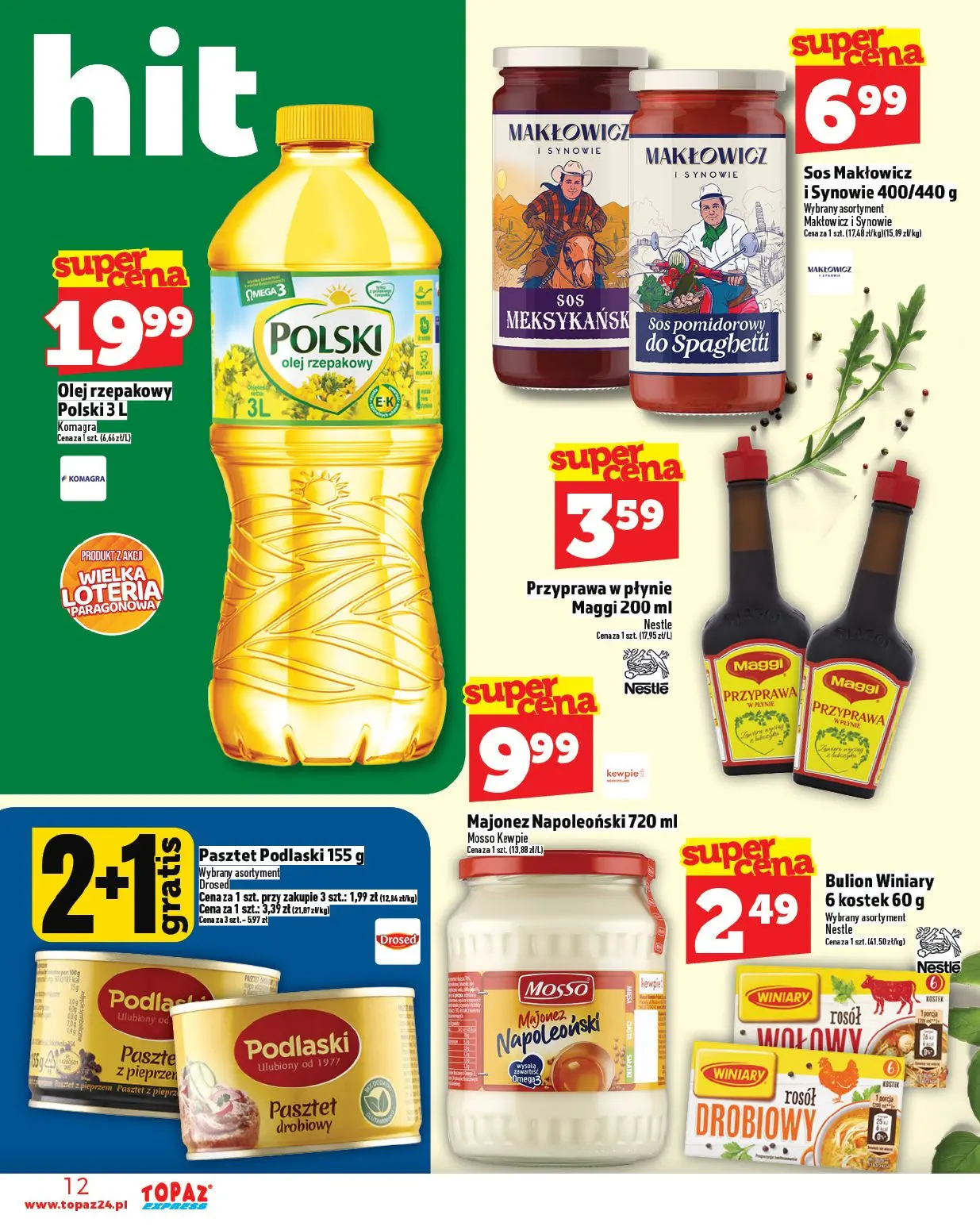 gazetka promocyjna Topaz Express - Strona 12