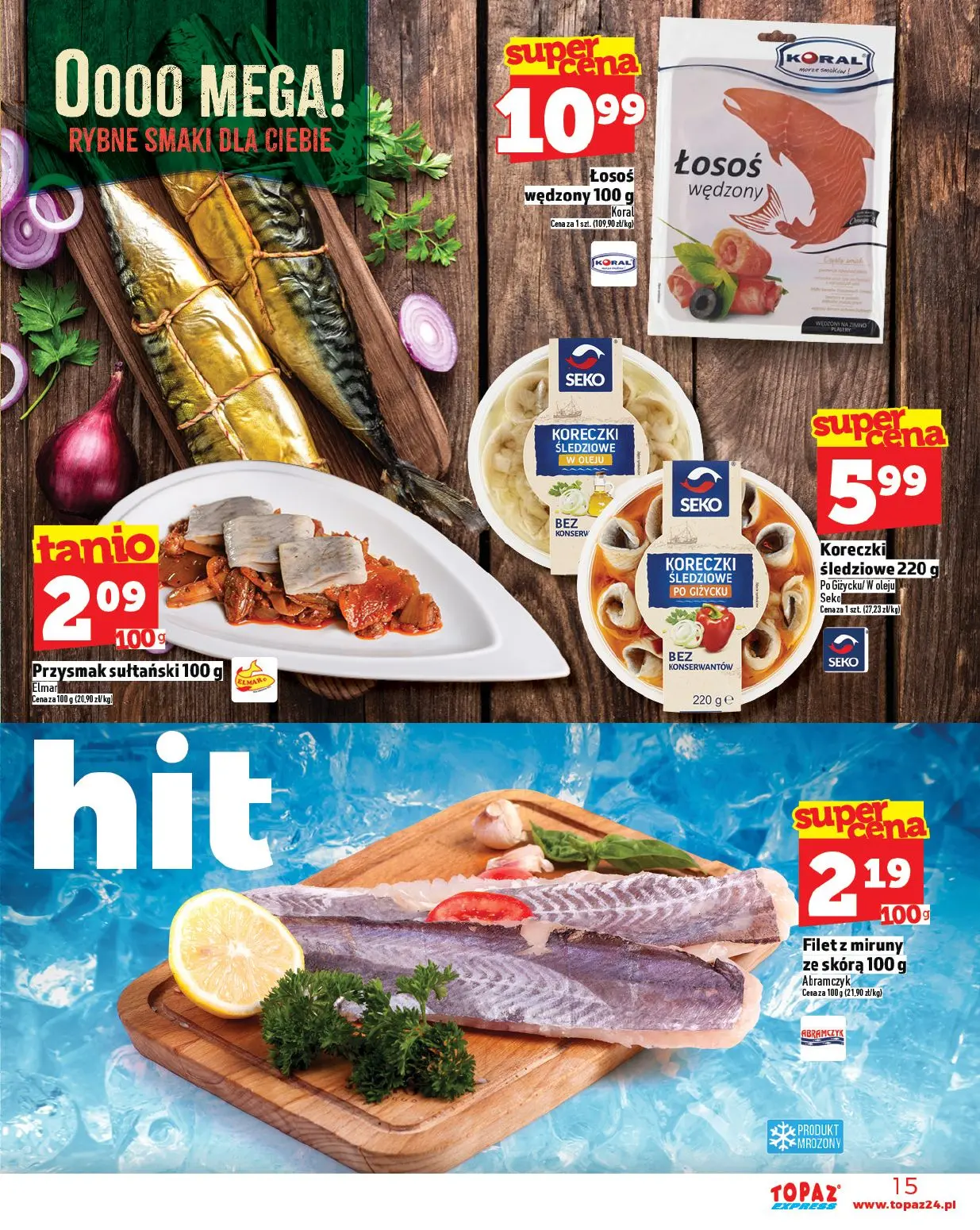 gazetka promocyjna Topaz Express - Strona 15