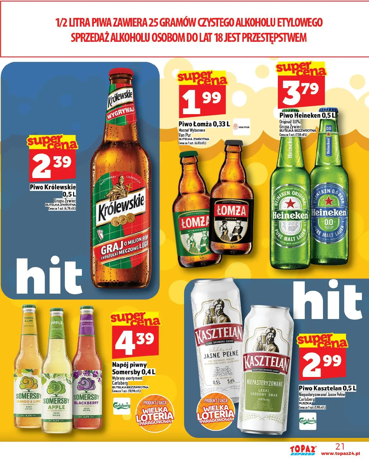 gazetka promocyjna Topaz Express - Strona 21