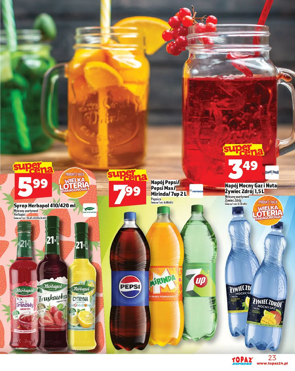gazetka promocyjna Topaz Express - Strona 23