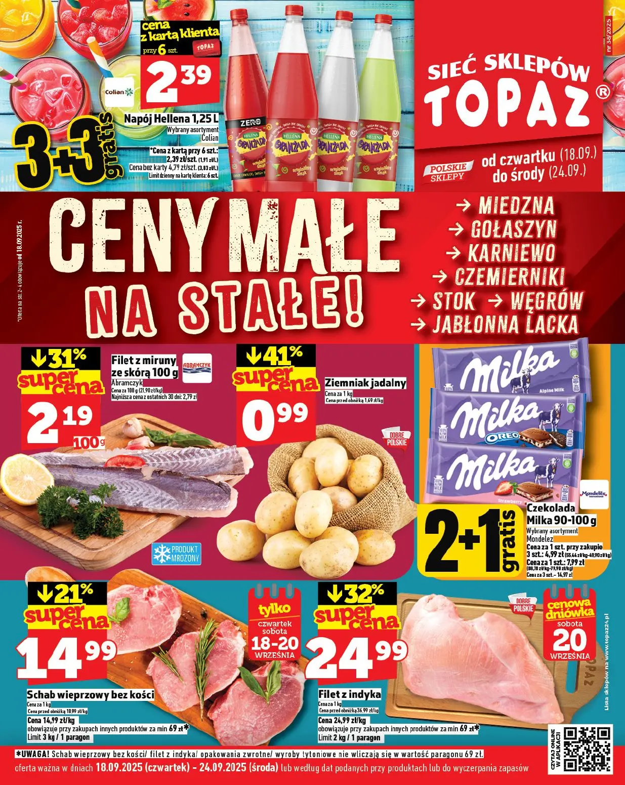 gazetka promocyjna Topaz Ceny małe - Strona 1