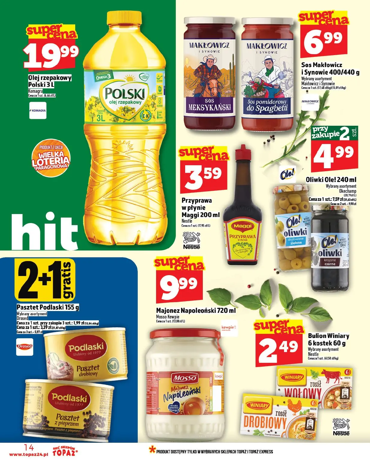 gazetka promocyjna Topaz Ceny małe - Strona 14