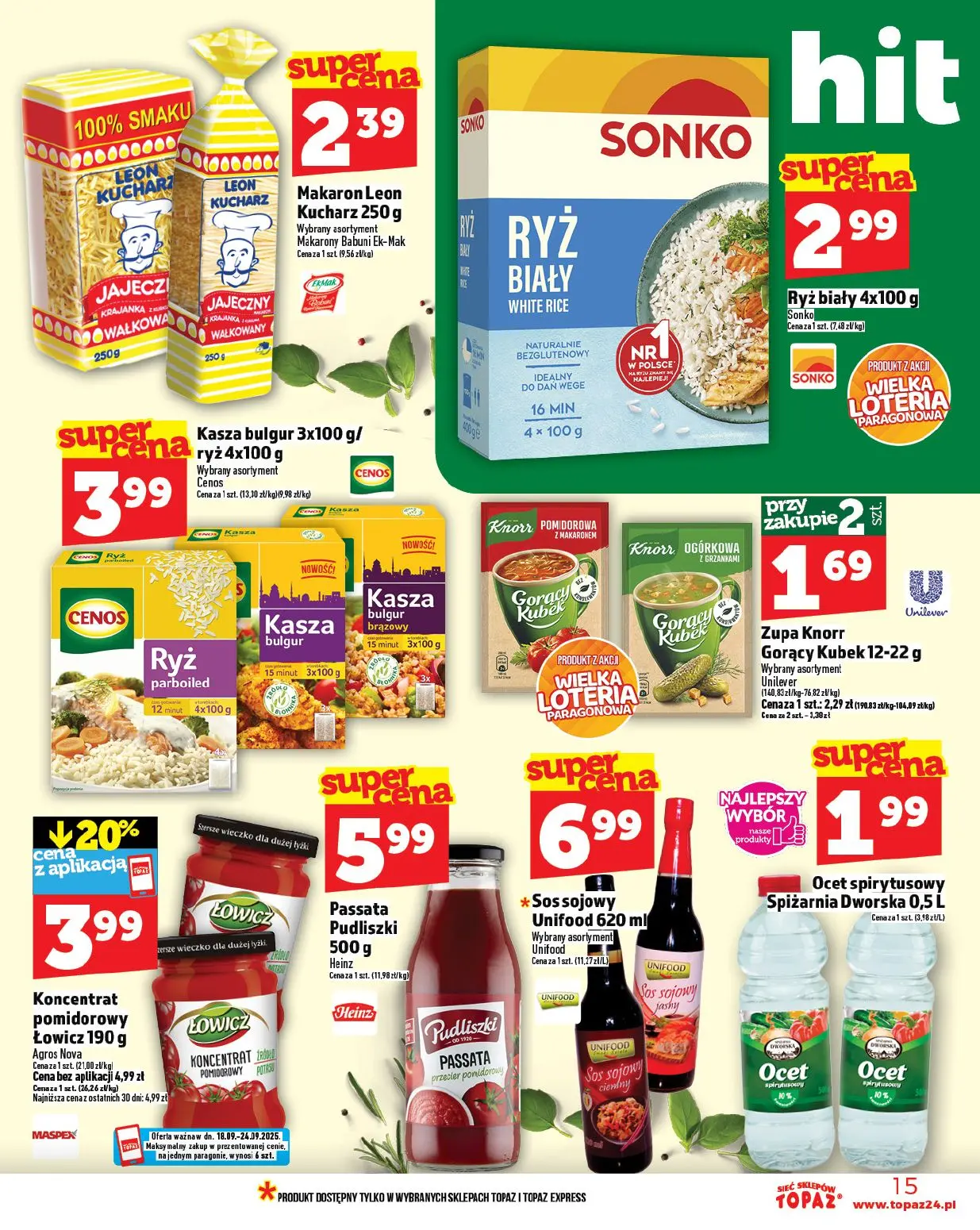 gazetka promocyjna Topaz Ceny małe - Strona 15