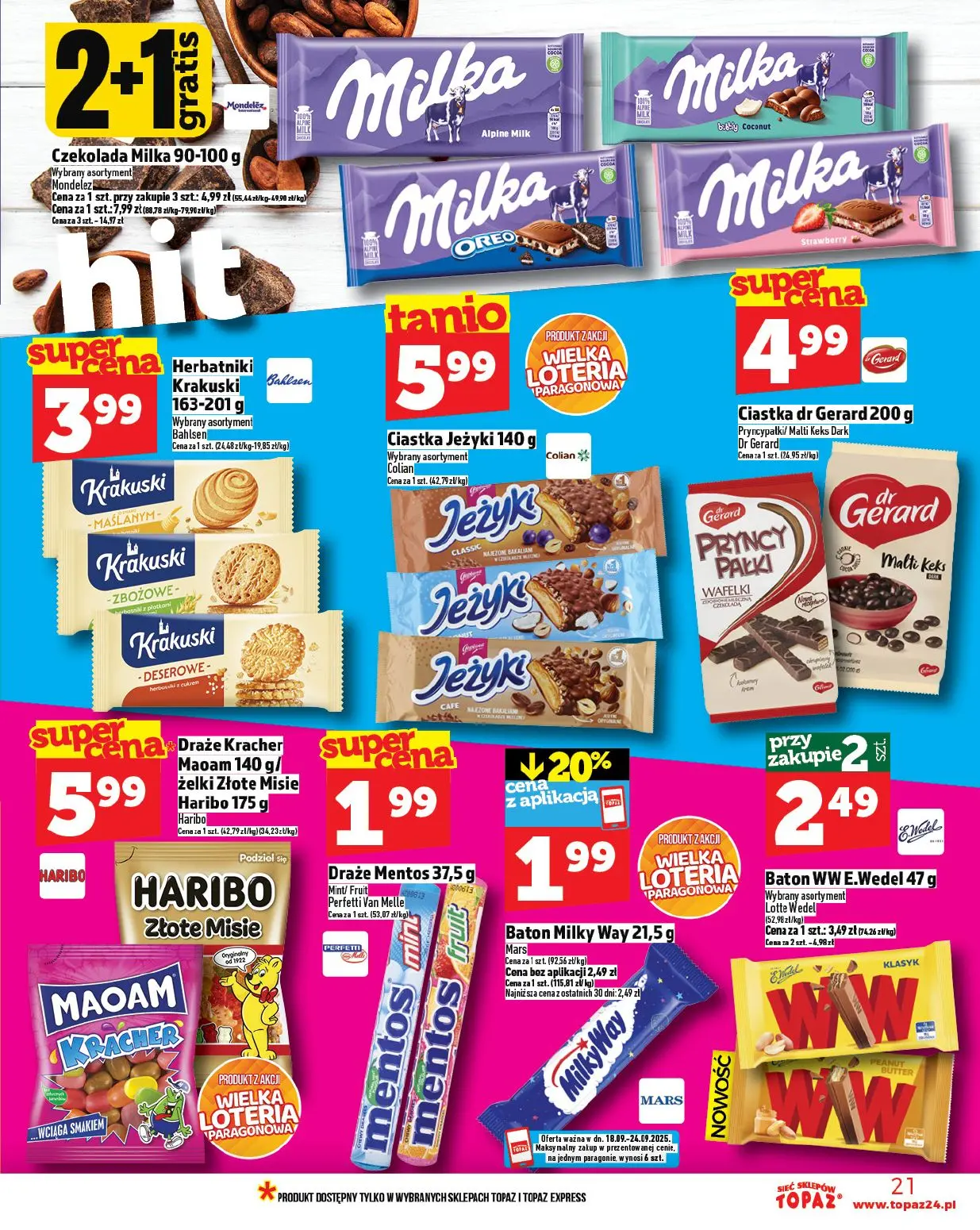 gazetka promocyjna Topaz Ceny małe - Strona 21