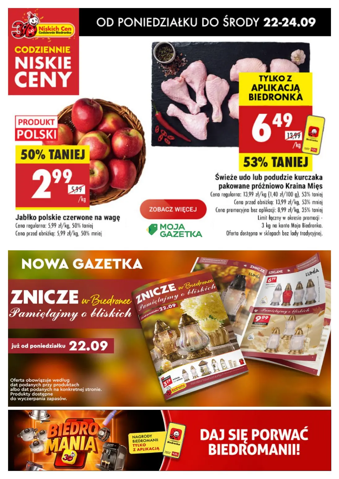 gazetka promocyjna Biedronka Biedronkowe oszczędności - Strona 1