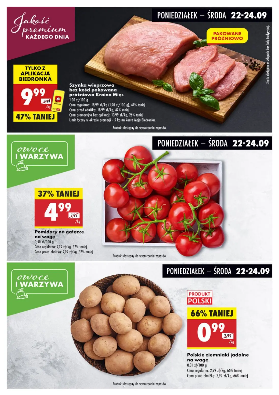 gazetka promocyjna Biedronka Biedronkowe oszczędności - Strona 5