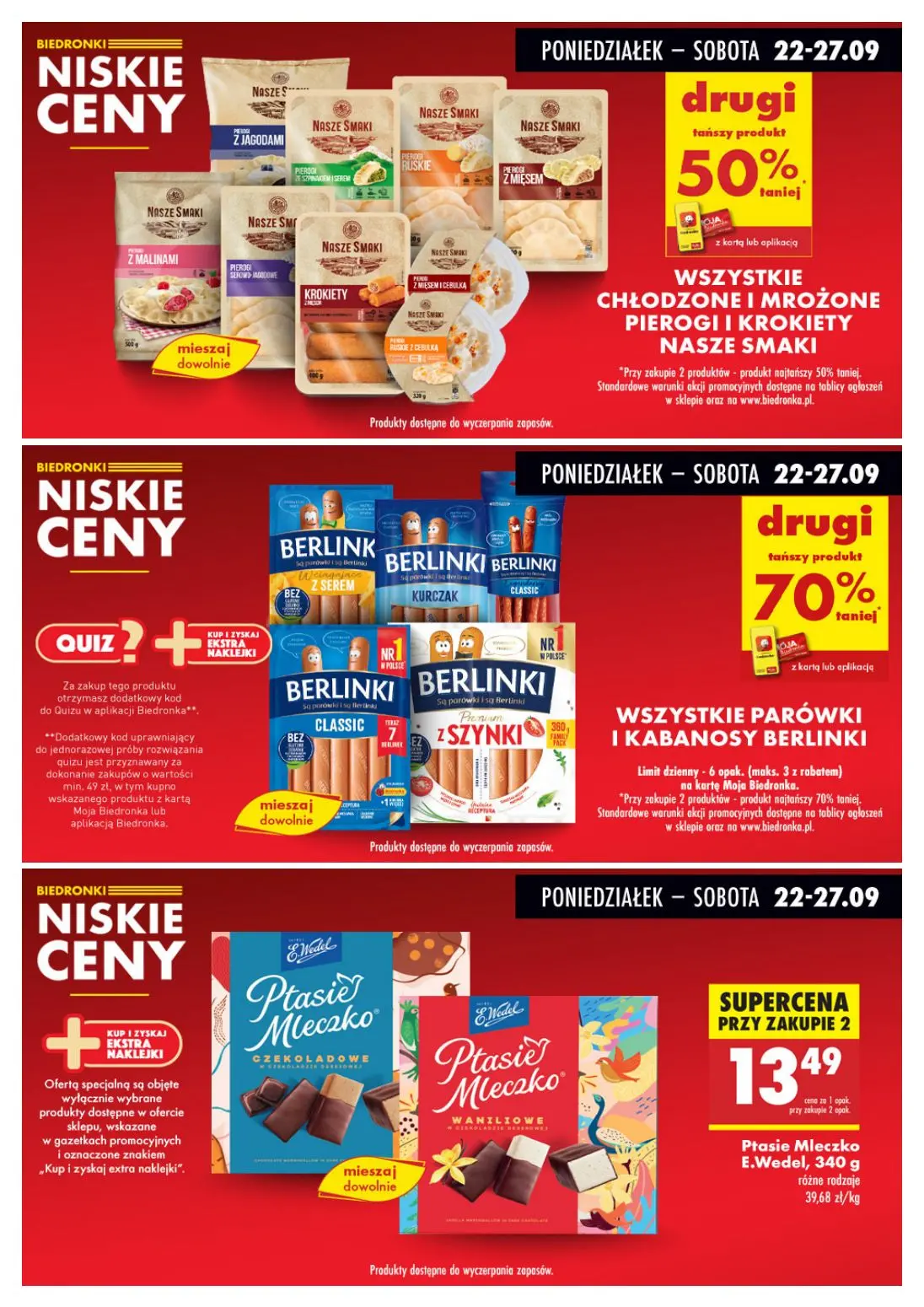 gazetka promocyjna Biedronka Biedronkowe oszczędności - Strona 7