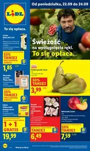 Gazetka promocyjna LIDL, ważna od 2025-09-22 do 2025-09-24.