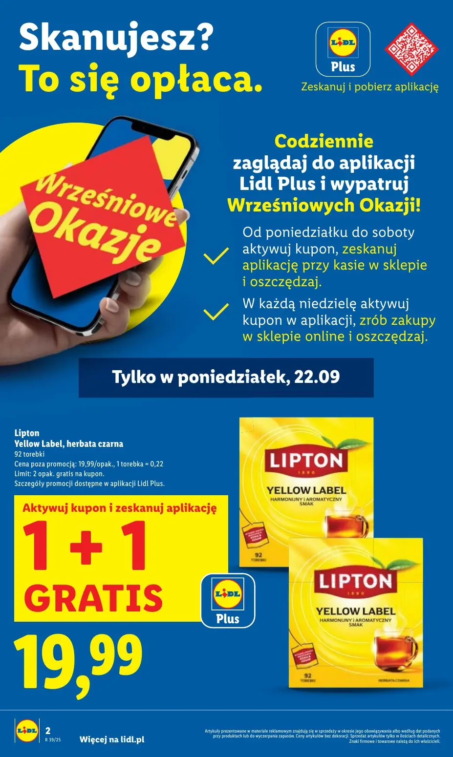 gazetka promocyjna LIDL Od poniedziałku - Strona 2