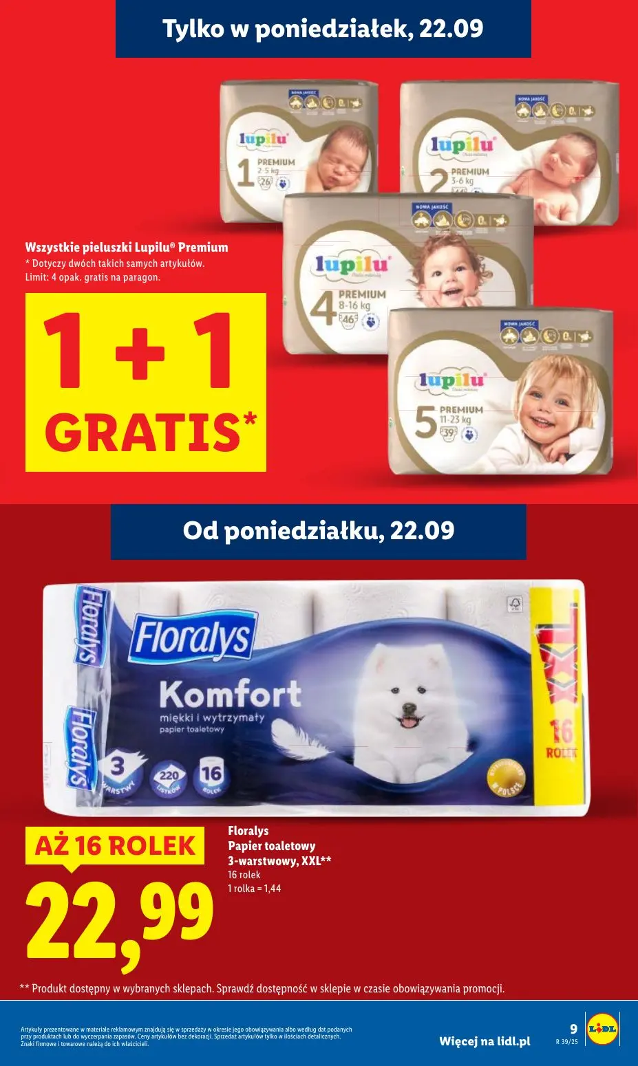 gazetka promocyjna LIDL Od poniedziałku - Strona 9
