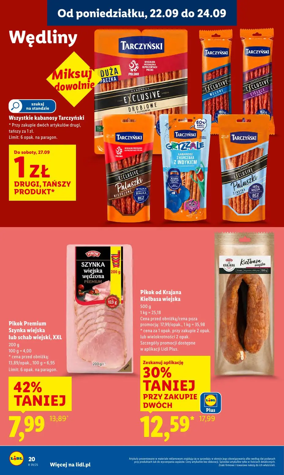 gazetka promocyjna LIDL Od poniedziałku - Strona 22