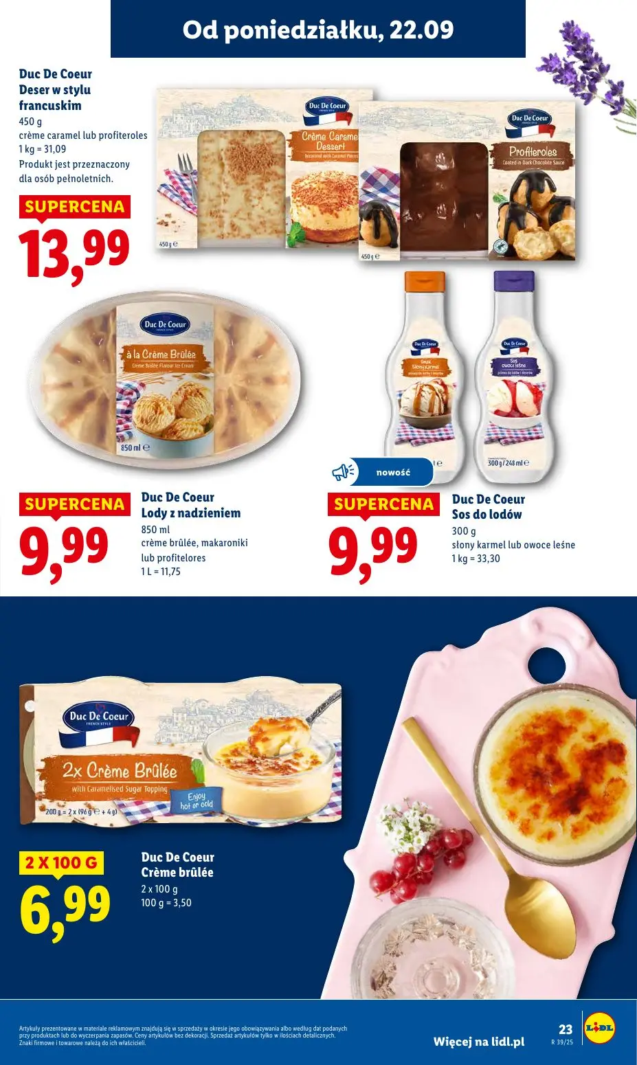 gazetka promocyjna LIDL Od poniedziałku - Strona 25