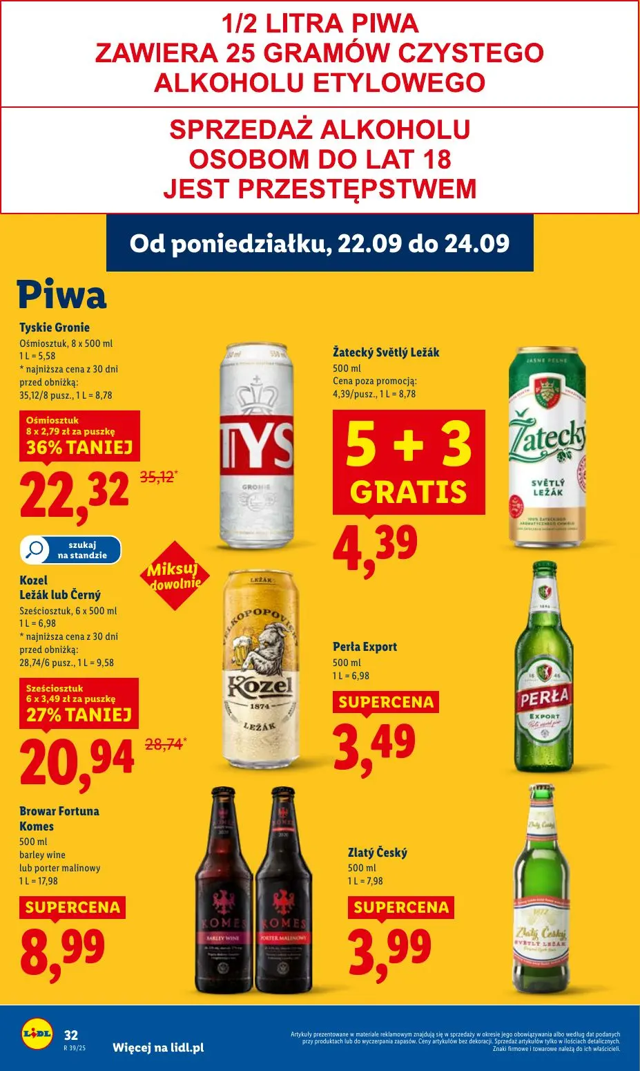 gazetka promocyjna LIDL Od poniedziałku - Strona 36