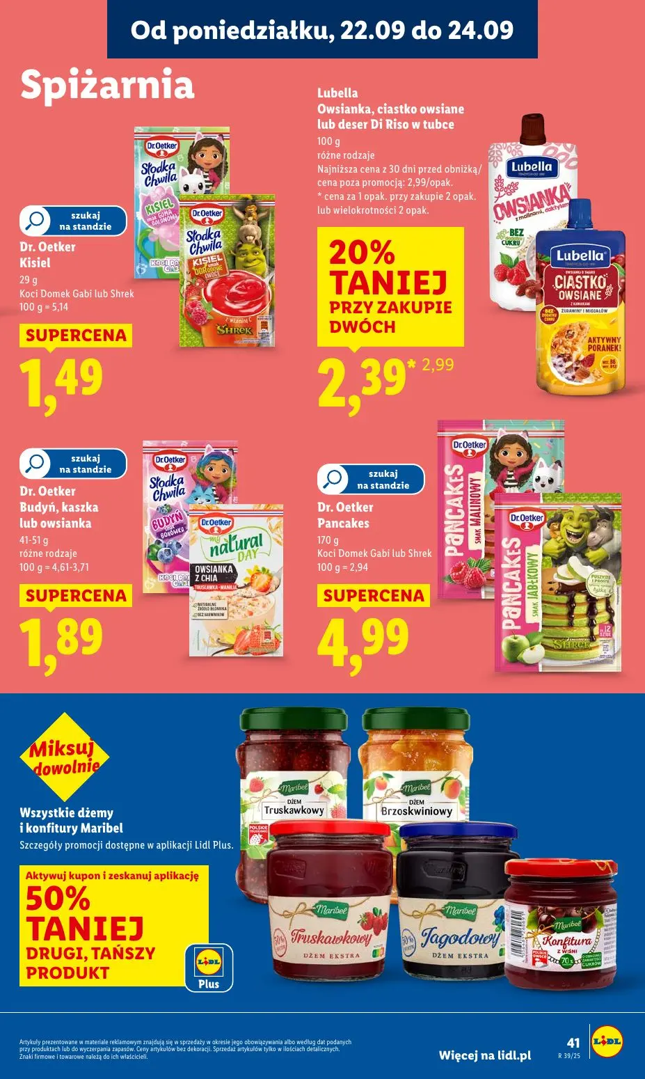 gazetka promocyjna LIDL Od poniedziałku - Strona 45