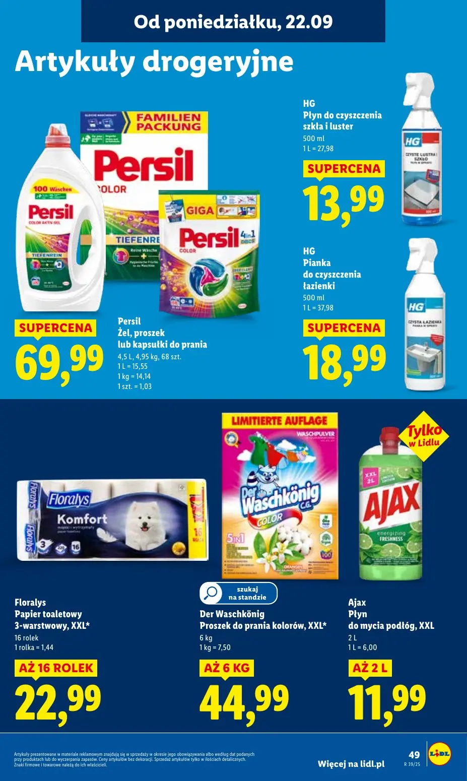 gazetka promocyjna LIDL Od poniedziałku - Strona 57