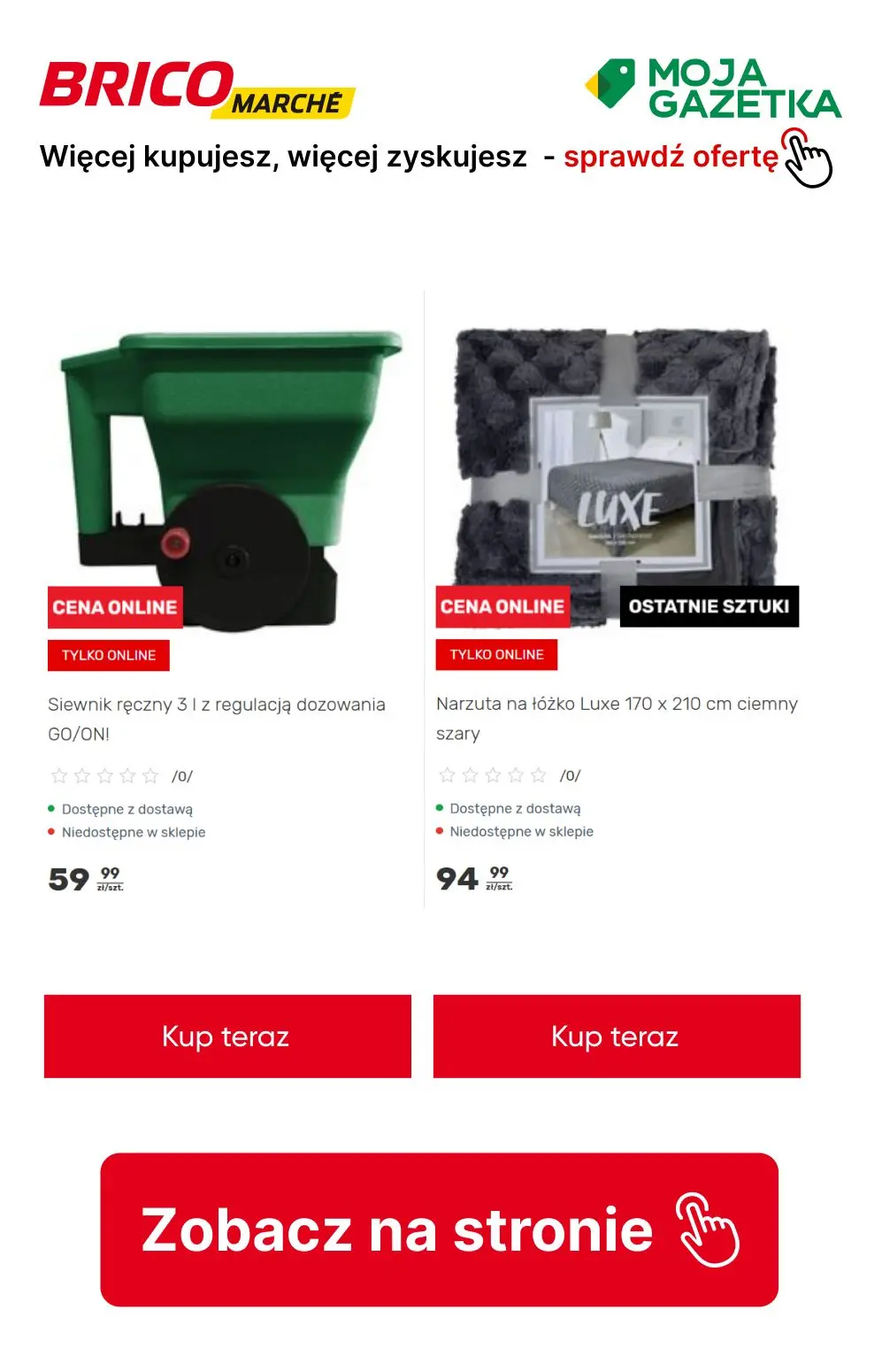 gazetka promocyjna BRICOMARCHE Im więcej kupujesz, tym więcej zyskujesz! - Strona 3