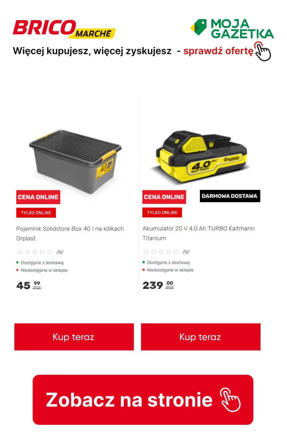 gazetka promocyjna BRICOMARCHE Im więcej kupujesz, tym więcej zyskujesz! - Strona 7