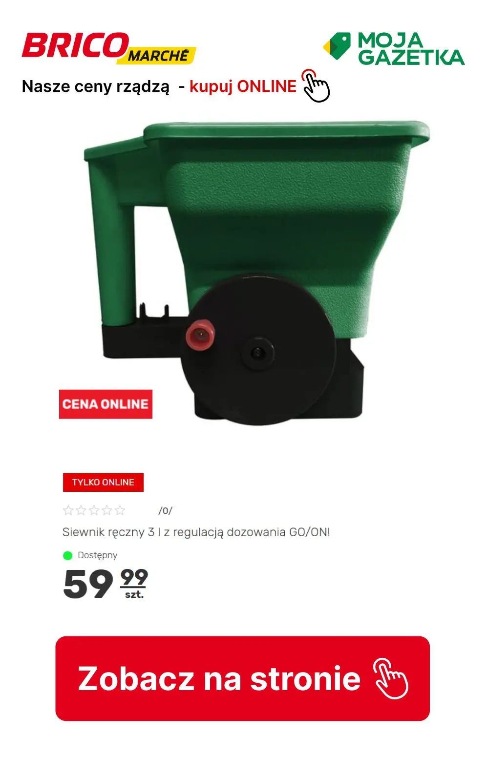 gazetka promocyjna BRICOMARCHE NASZE CENY RZĄDZĄ! Kupuj ONLINE - Strona 2